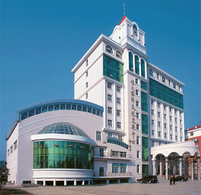 JMSU - The building of International Culture Exchange Center on campus.